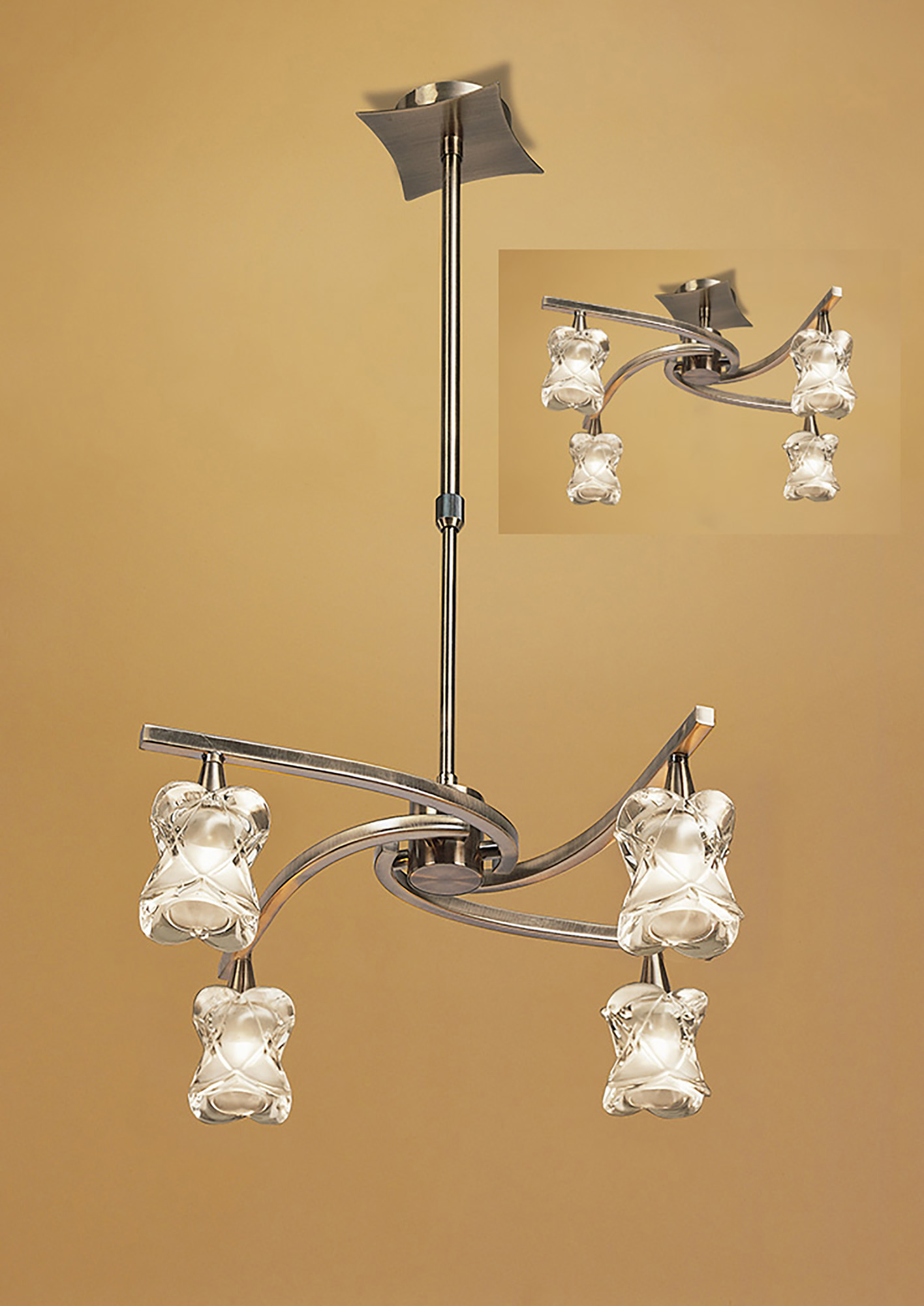 Rosa Antique Brass Ceiling Lights Mantra Contemporary Ceiling Lights Rosa Antique Brass Ceiling Lights Mantra Contemporary Ceiling Lights